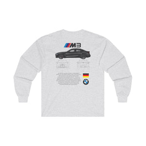 BMW M3 2024 Detailed Long Sleeve Tee