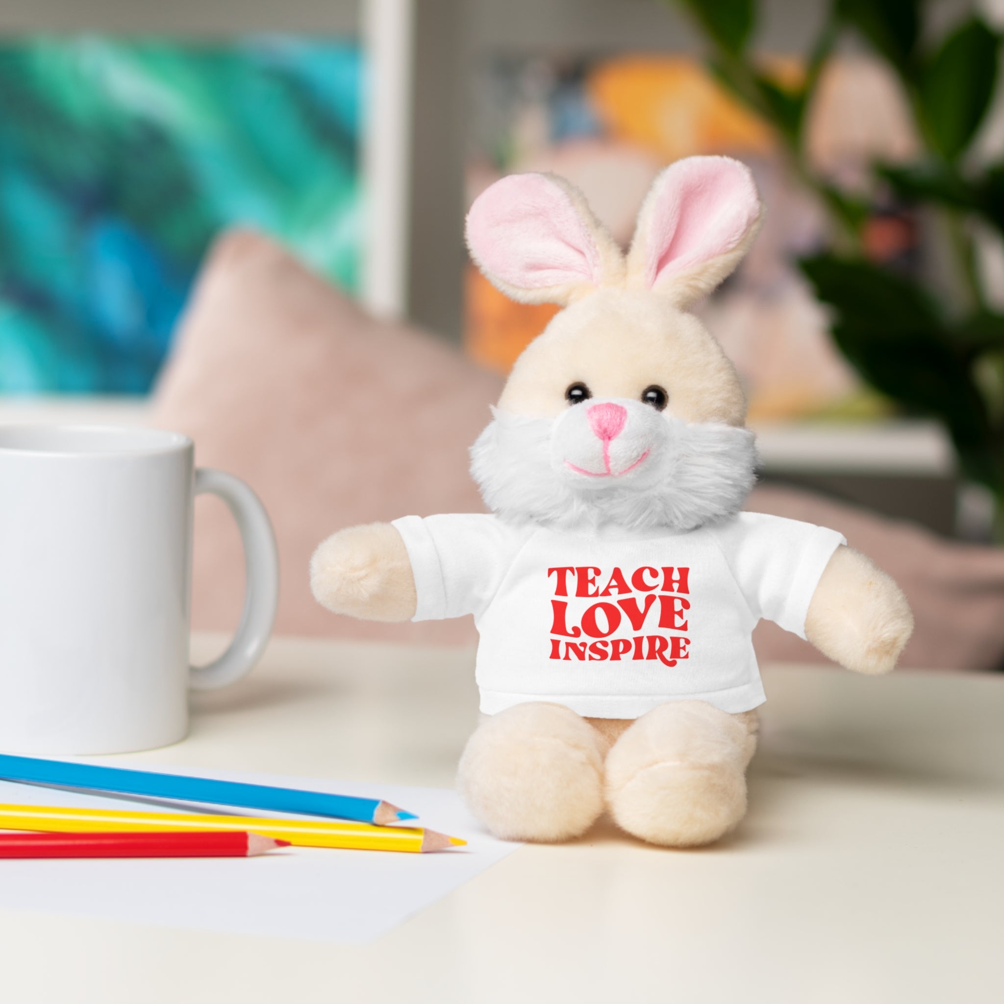 Teach Love Inspire - Stuffed Animals with Tee