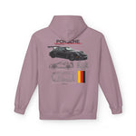 Black Porsche GT3 RS - Midweight Soft style Fleece Hoodie