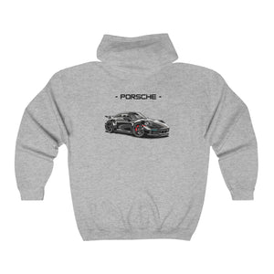 Pretty Girls Like Porsche - Zip Hoodie