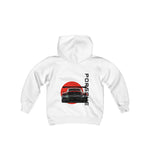 Porsche Back design - Kids Youth Heavy Blend Hoodie