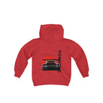 Porsche Back design - Kids Youth Heavy Blend Hoodie