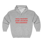 Forehead Kiss Full Zip Hoodie