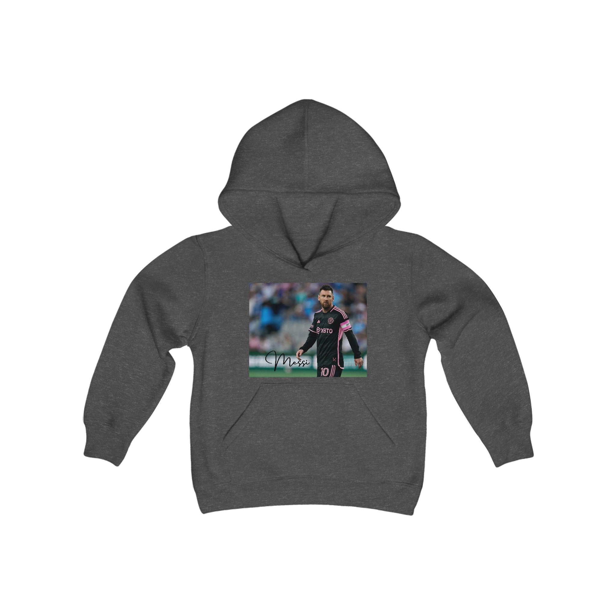 Messi Miami Kids Youth Heavy Blend Hoodie