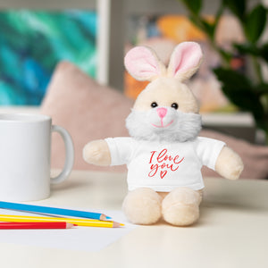 I love you - Stuffed Animals with Tee