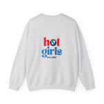 Hot Girls Drive BMW Heavy Blend™ Crewneck Sweatshirt