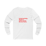 Boring Money Maker Design - Long Sleeve Tee