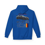 Black Porsche GT3 RS - Midweight Soft style Fleece Hoodie