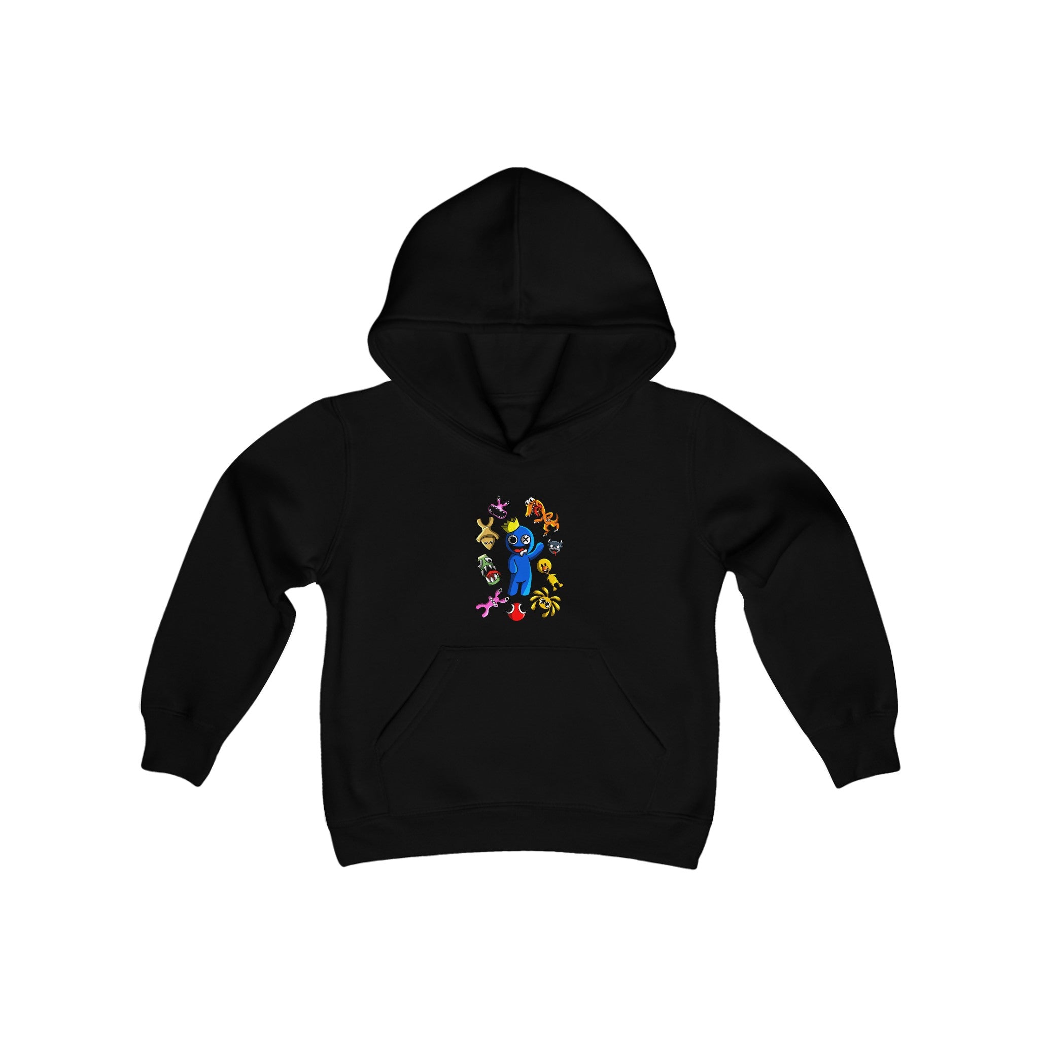 Rainbow Friends Kids Youth Heavy Blend Hoodie - Custom Name Available