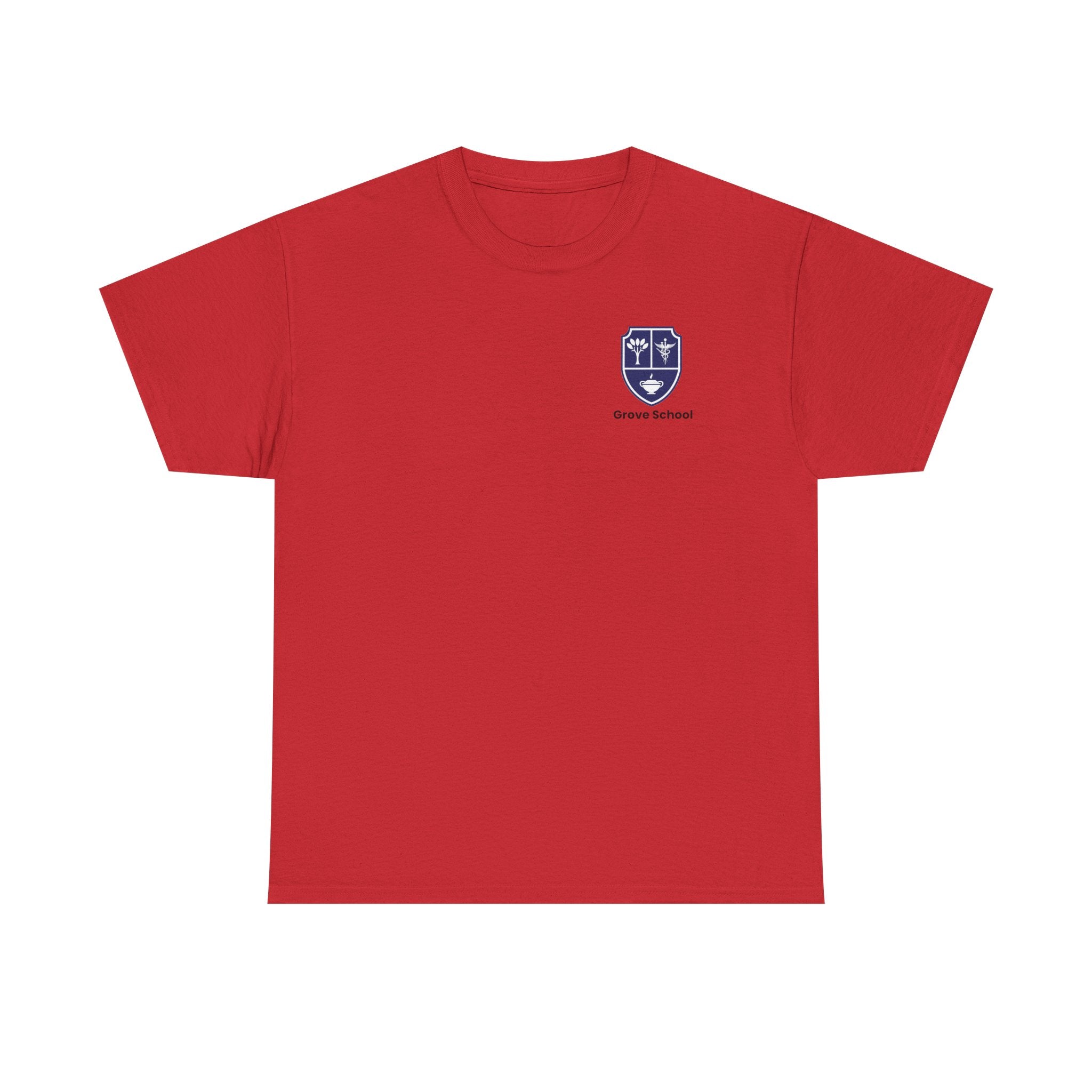 Custom School Spirit Tee for Grove School - Unisex Heavy Cotton Shirt