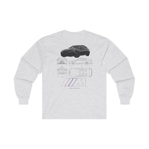 BMW M Power Unisex Ultra Cotton Long Sleeve Tee