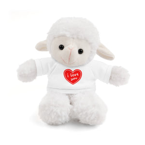 I love you - Stuffed Animals with Tee