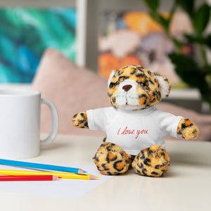 I love you - Stuffed Animals with Tee