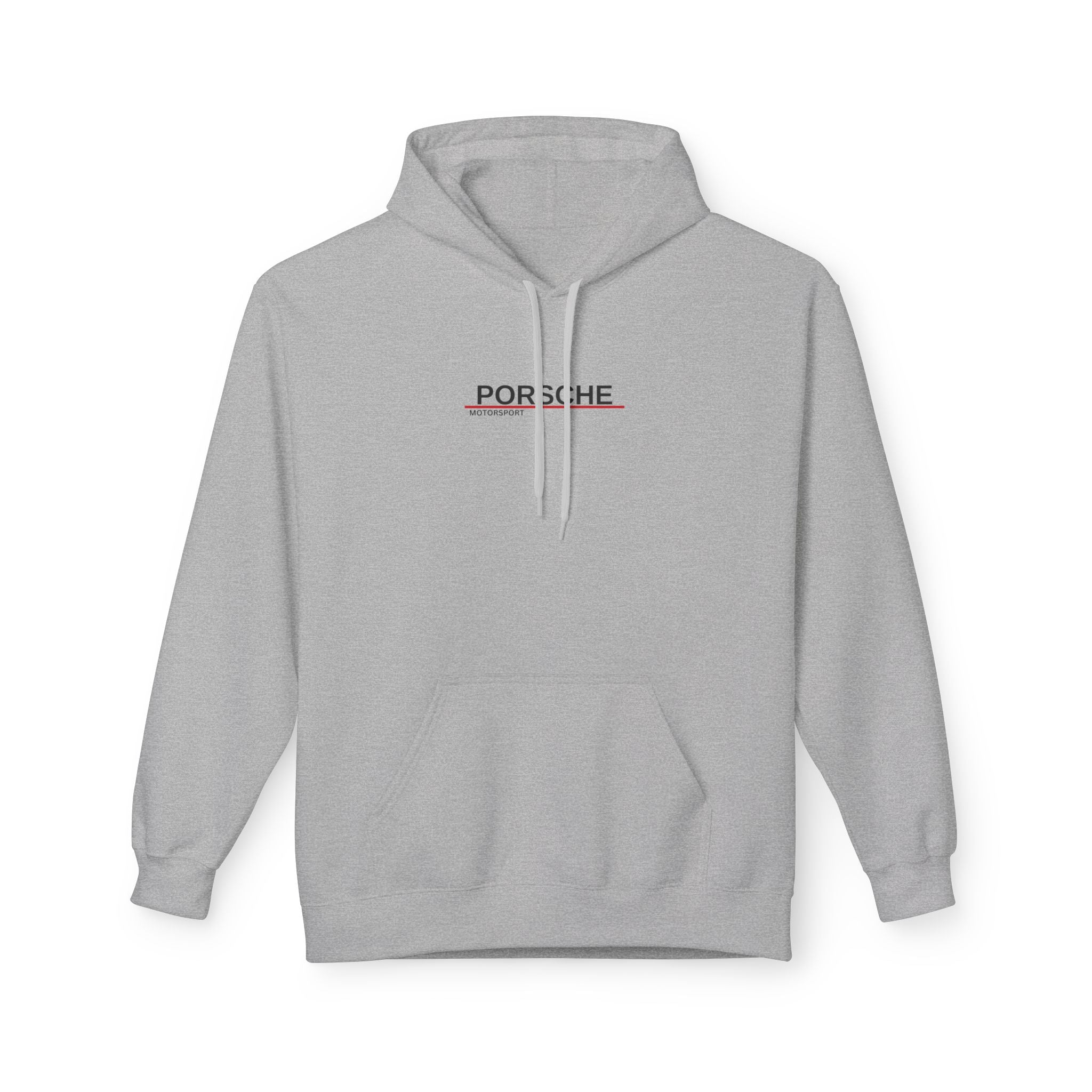 White Porsche GT3 RS - Midweight Soft style Fleece Hoodie