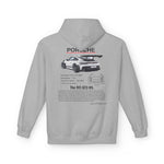 White Porsche GT3 RS - Midweight Soft style Fleece Hoodie