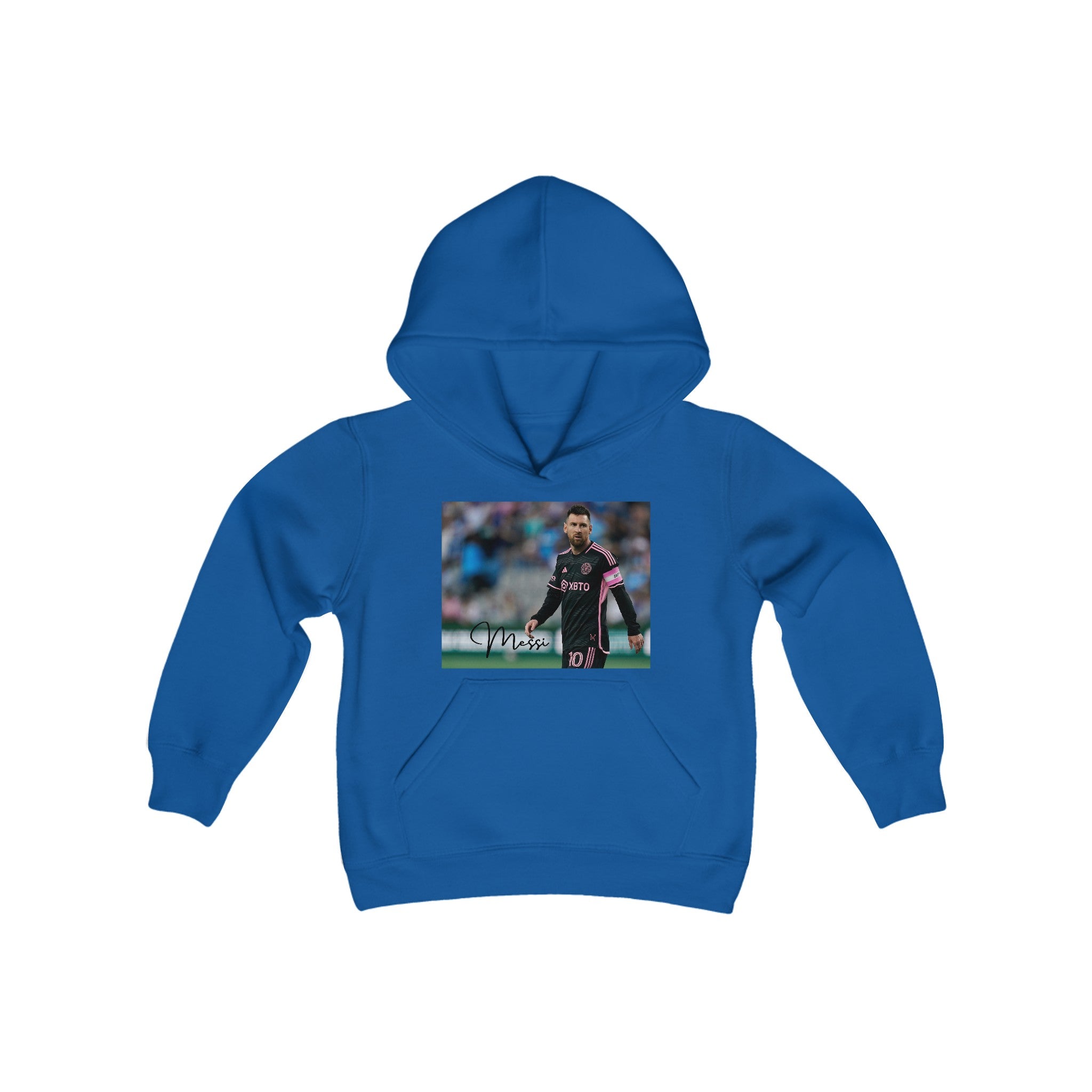 Messi Miami Kids Youth Heavy Blend Hoodie