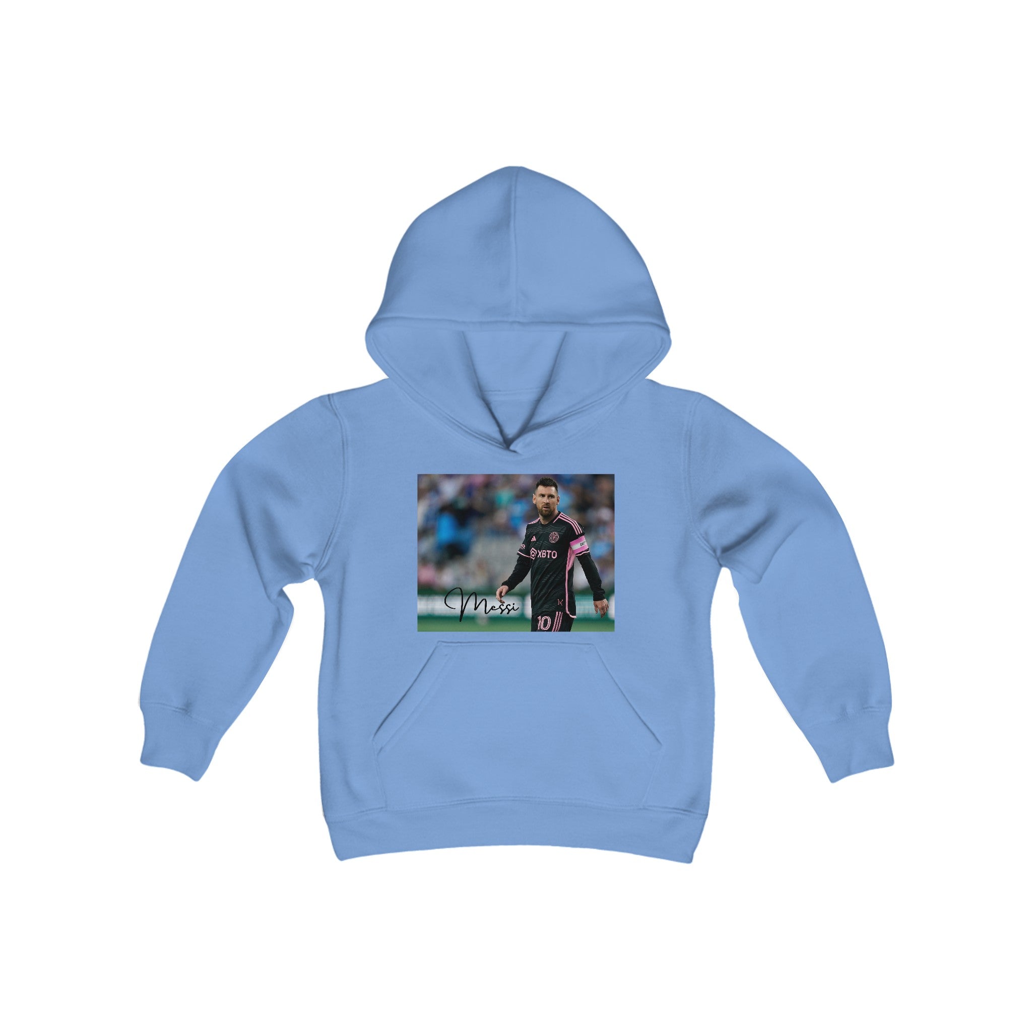 Messi Miami Kids Youth Heavy Blend Hoodie