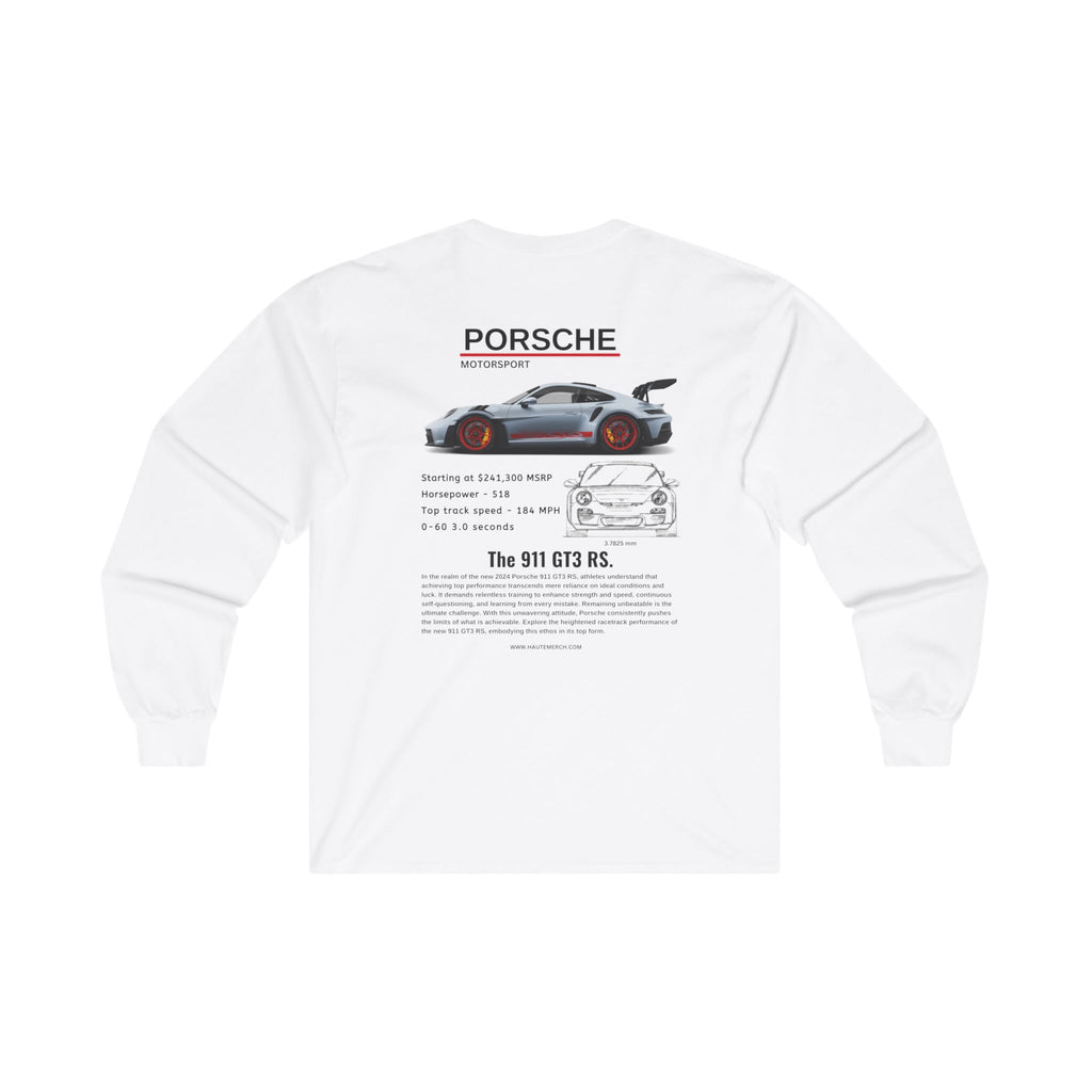 Porsche GT3RS Motorsport Long Sleeve Tee