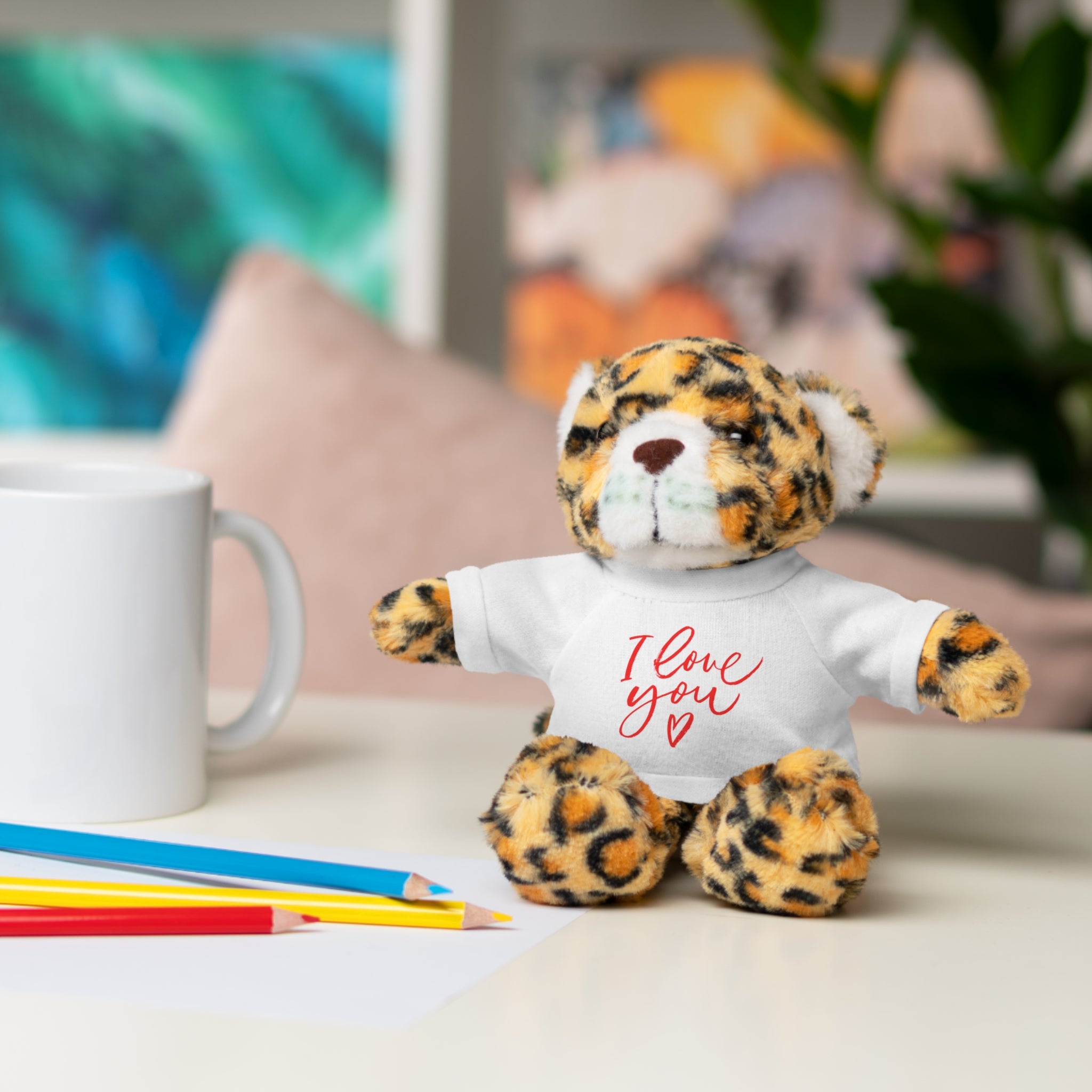 I love you - Stuffed Animals with Tee