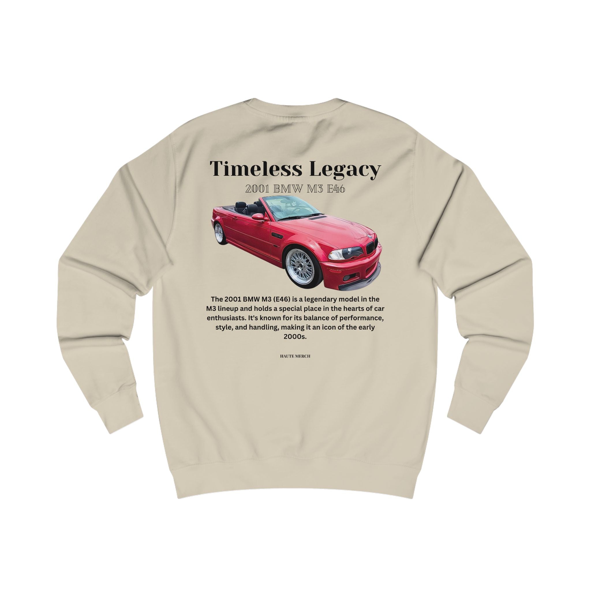 Timeless Legacy 2001 BMW M3 E46 Sweatshirt