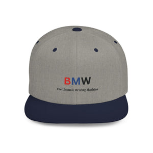 BMW The Ultimate Driving Machine - Flat Embraided Snapback