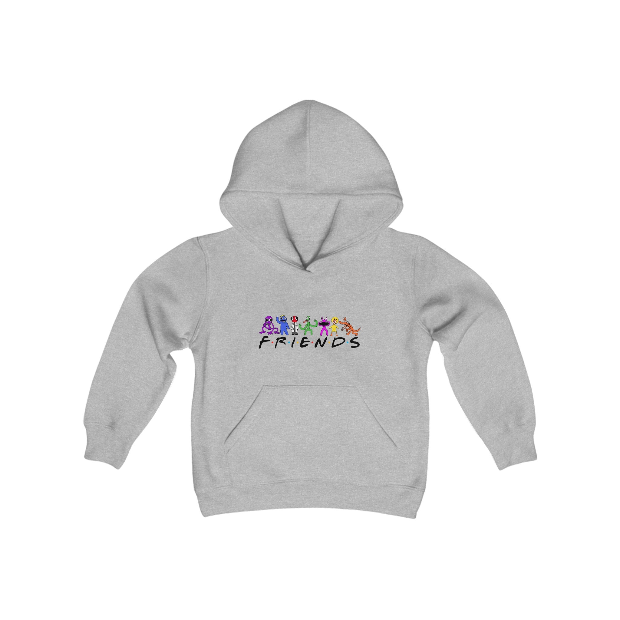 Rainbow Friends Kids Youth Heavy Blend Hoodie