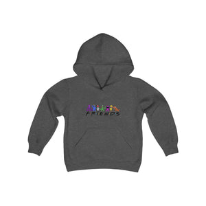 Rainbow Friends Kids Youth Heavy Blend Hoodie