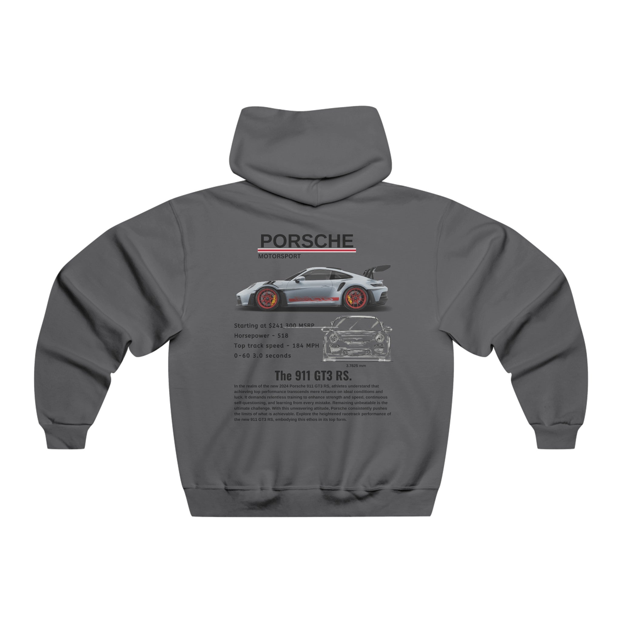 Porsche GT3RS Motorsport Design Hoodie