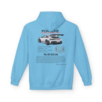 White Porsche GT3 RS - Midweight Soft style Fleece Hoodie