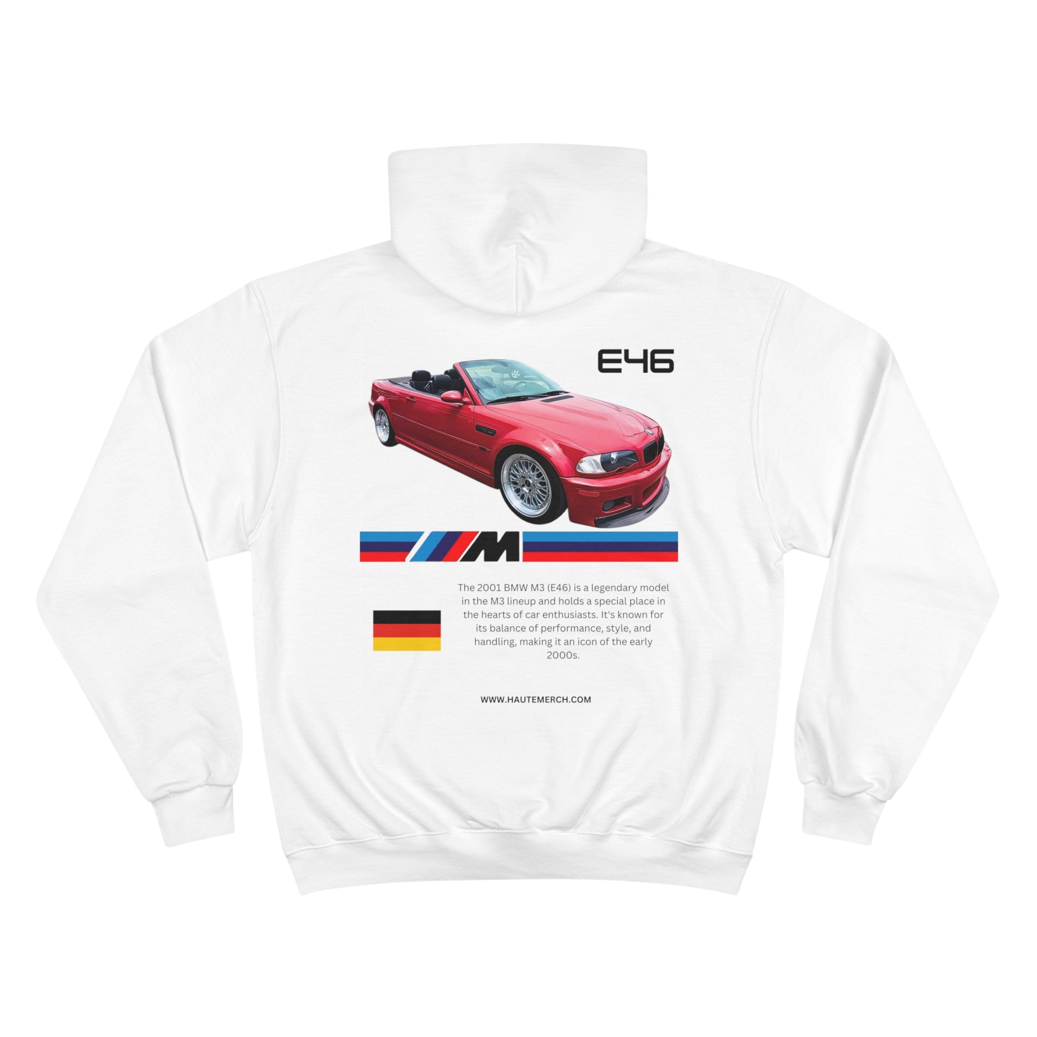 2001 BMW M3 E46 Hoodie - Champion Hoodie