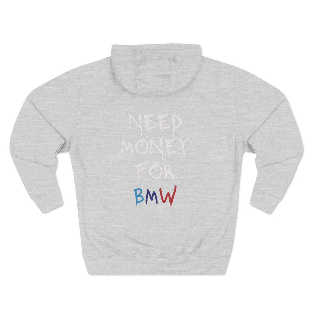 Need money for BMW Three-Panel Fleece Hoodie