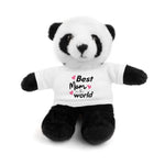 Best Mom in the World Stuffed Animals with Tee