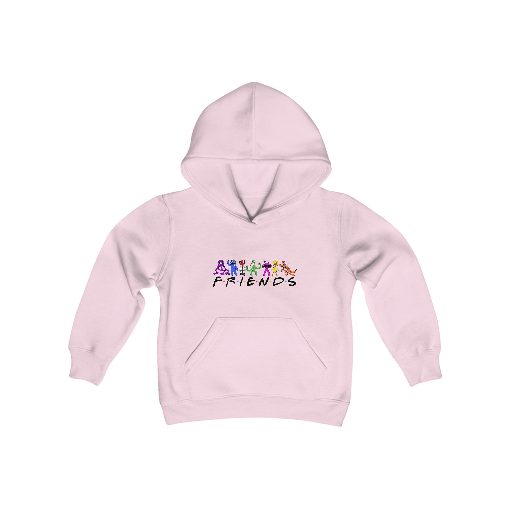 Rainbow Friends Kids Youth Heavy Blend Hoodie