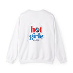 Hot Girls Drive BMW Heavy Blend™ Crewneck Sweatshirt