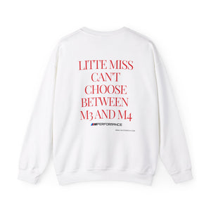 Copy of Little Miss BMW M3 M4 Heavy Blend™ Crewneck Sweatshirt