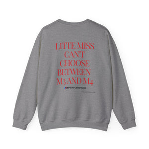 Copy of Little Miss BMW M3 M4 Heavy Blend™ Crewneck Sweatshirt