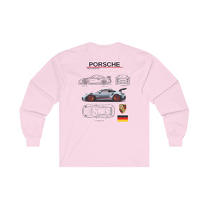 Porsche GT3RS Unisex Ultra Cotton Long Sleeve Tee