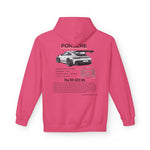 White Porsche GT3 RS - Midweight Soft style Fleece Hoodie