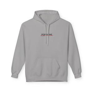 Black Porsche GT3 RS - Midweight Soft style Fleece Hoodie