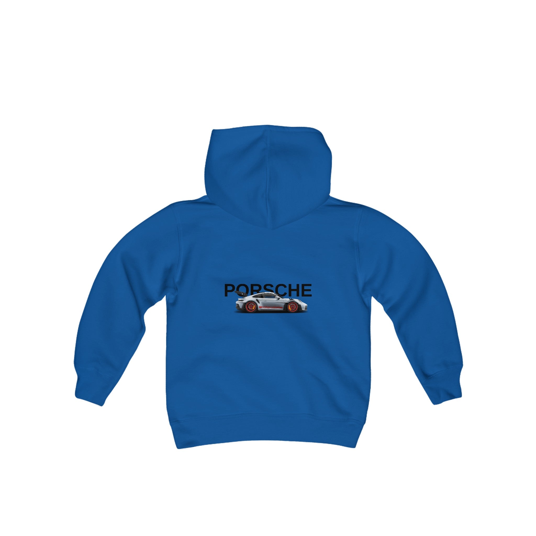 Kids Porsche fan - Xray with back design included - Kids Youth Heavy Blend Hoodie