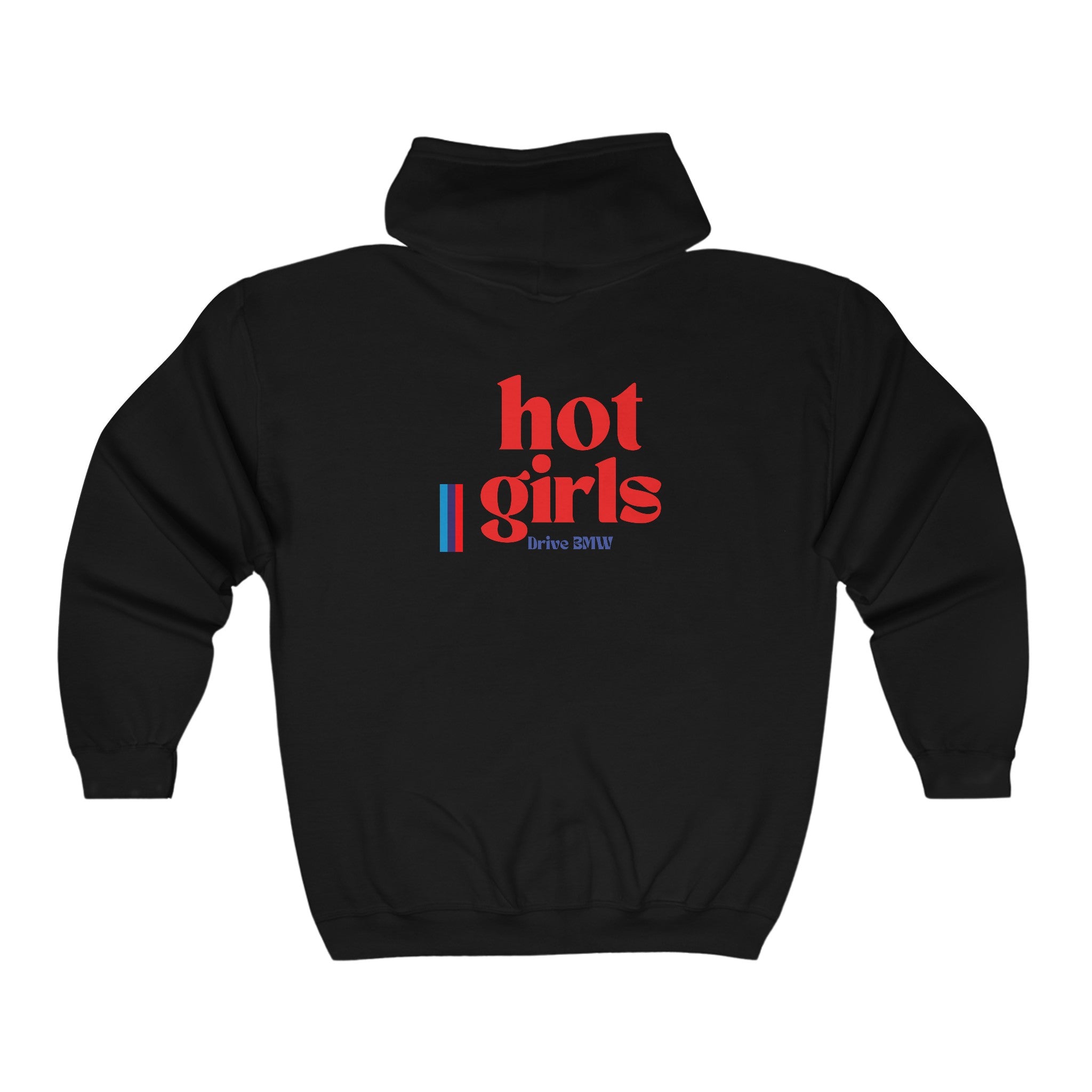 Hot Girls Drive BMW Heavy Blend™ Full Zip Hoodie