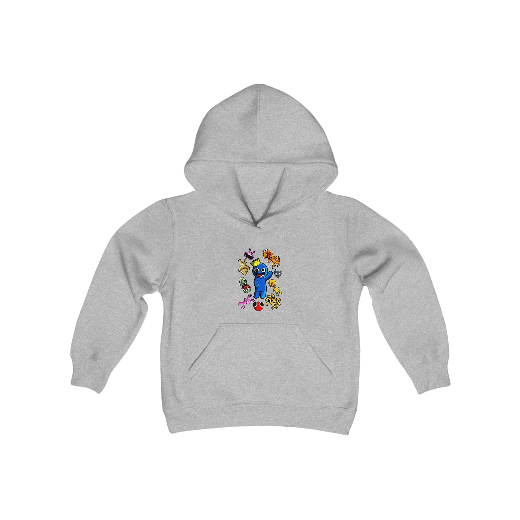 Rainbow Friends Kids Youth Heavy Blend Hoodie - Custom Name Available