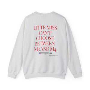 Copy of Little Miss BMW M3 M4 Heavy Blend™ Crewneck Sweatshirt