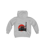 Porsche Back design - Kids Youth Heavy Blend Hoodie