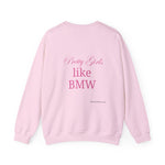 Pretty Girls like BMW Heavy Blend™ Crewneck Sweatshirt